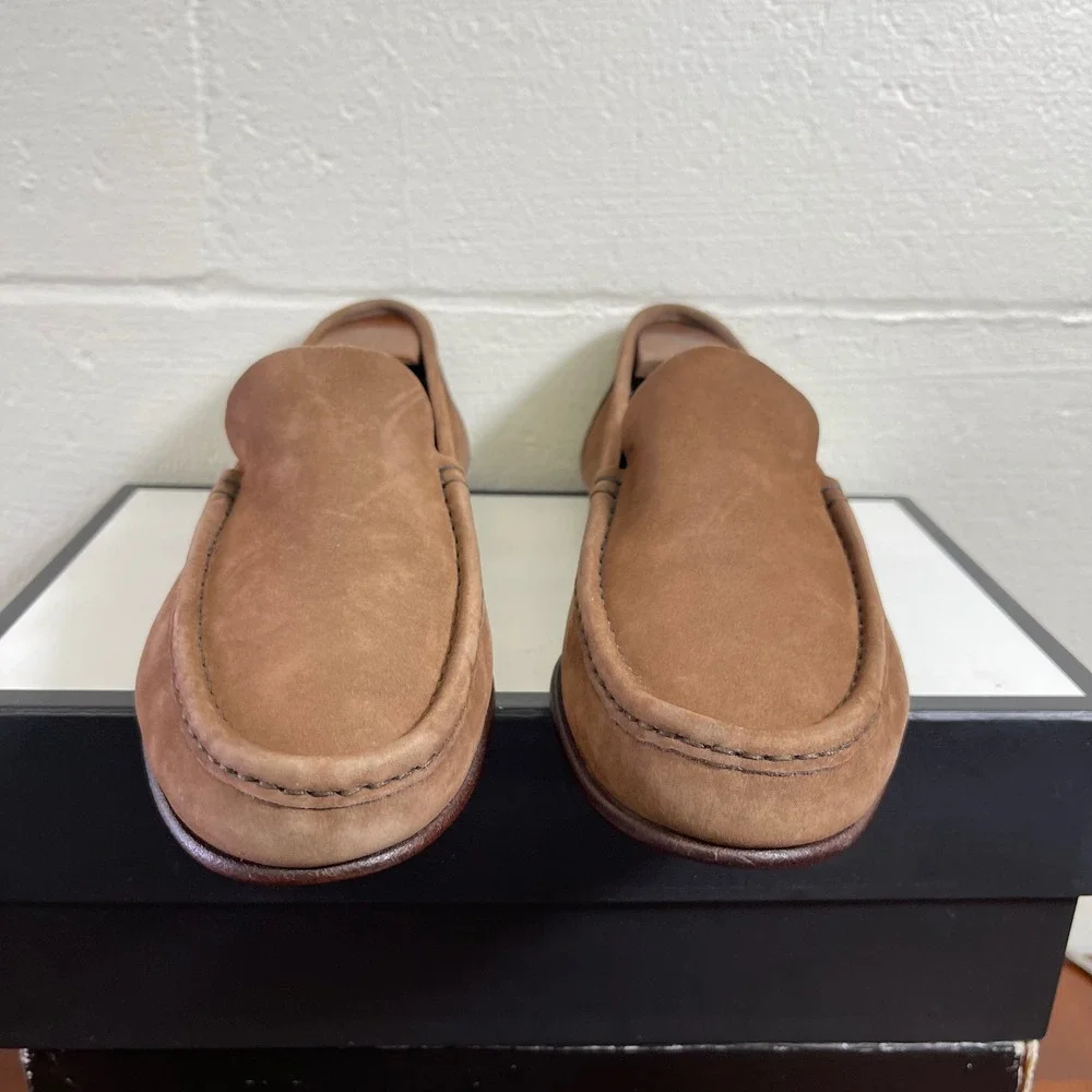 PS Paul Smith Danny Brown Nubuck Loafers Slip On Dress Shoes Men's 12 US/11 UK